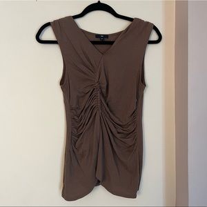 Gap Drapped and Ruched Front Tank